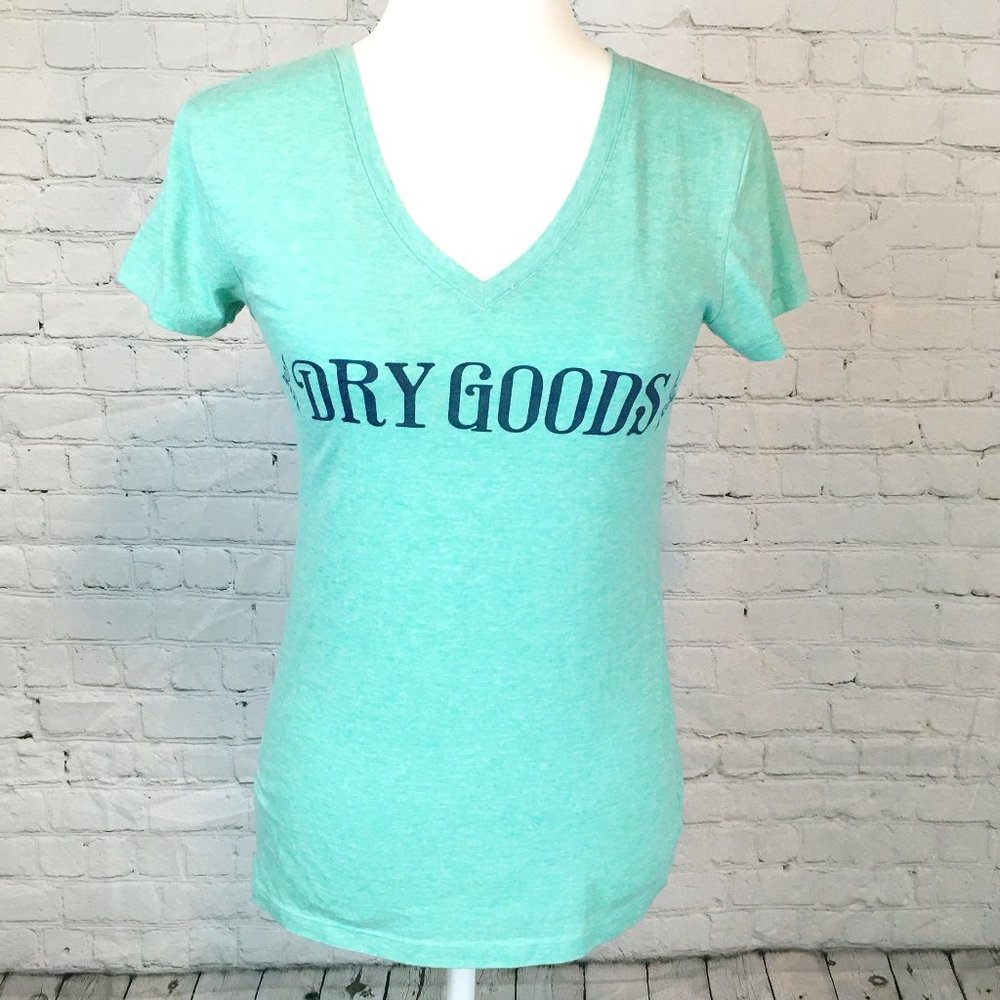 Dry Goods Mint Green T-Shirt-Size: L(US)